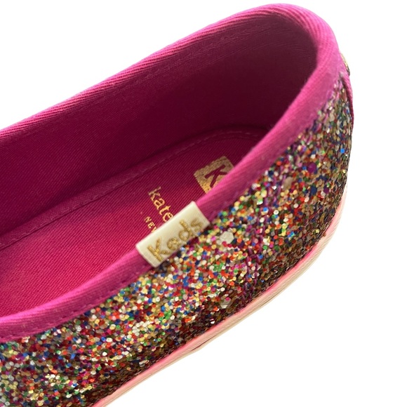 NWOT KATE SPADE Keds x Kate Spade New York Womens Champion Glitter Sneaker | 9.5 - Picture 7 of 11